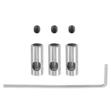 3 StüCk Motor Achse 3,17Mm auf 5Mm Wechseln Welle Adapter HüLse für RC Modell Auto Boots Flugzeug 3650 550 540 Motor