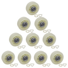 10 Pezzi 279640 Sostituzione Puleggia Folle Asciugatrice per Asciugatrici e - Sostituisce 3388672 697692 AP3094197 W10468057