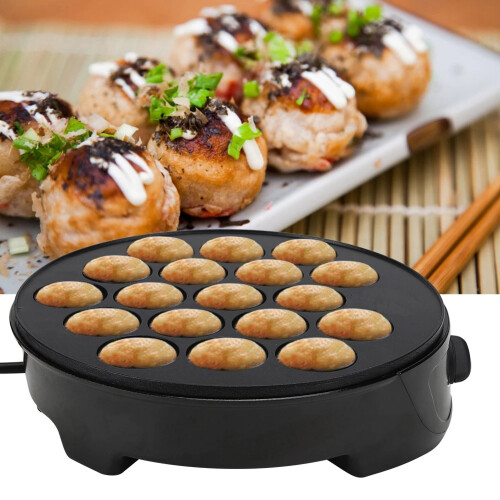 Household Takoyaki Machine Octopus   Electric Baking Pan Maruko Baking Machine Breakfast Machine EU Plug 2