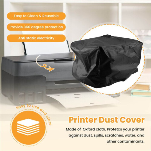 Printer Dust Cover, Waterproof Cloth Printer Protector Cover for 3D Printer/for  OfficeJet Pro 8600 Printer,45X45X30cm 1