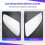 Car Rearview Mirror Cover Replace Side Mirror Cap for   10Th 2016-2020 Right 5