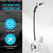 72185-SNA-A01 Car Front Left Driver Door Lock Cylinder Cable with 2 Keys Fit for 4 Doors 2006-2011