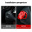 Car Engine Start Stop Button Cover Trim Push Button  Interior Accessories Car Decorative Start Stop Button Caps 4