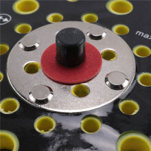 150 Mm 5/16 Gewinde 52 LöCher Mittlere Dichte Exzenter Schleifer Klettverschluss StüTze Teller Kompatibel mit Mirka CEROS DEROS