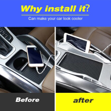 For  Atlas  NL-3 Proton X70 Car Center Console Armrest Strorage Box Phone Container Organizer Strip
