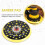 150mm 5/16 Thread 52 Hole Medium Density Random Orbital Sander Hook & Loop Backing Pad Compatible with Mirka CEROS DEROS 9