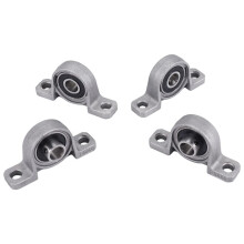 4 StüCk Lagerung GehäUse Flanschlager Flansch 10 Mm KP000 Kugel Lagerung Block Stehlager für Ersatz ZubehöR Teile für 3D Drucker