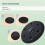 215 mm Self-Adhesive Sanding Disc Wall Polishing Backing Plate Hook&Loop Replacement Sanding Pad for Drywall Sander 7