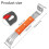 RUITOOL Hand Wonder Crow Bar Tool, Nail Puller Paint Lid Lifter Trim Flat Pry Bar for Prying, Scraping, Lifting, Pulling 8