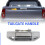 Car Tailgate Handle for  Hunter F70 Cargo Box Handle Rear Trunk Handle Tail Door Buckle Electroplating Handle 5