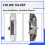 Car Tailgate Handle for  Hunter F70 Cargo Box Handle Rear Trunk Handle Tail Door Buckle Electroplating Handle 3