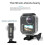 Waterproof Camera Case for  MAX Panoramic Sports Camera Bezel Underwater Protective Case Diving Accessories 4