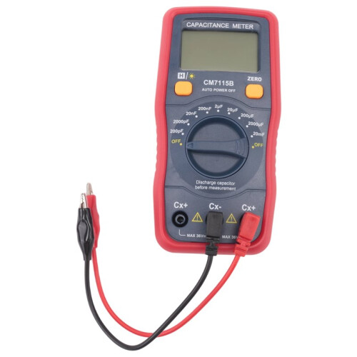 CM7115B Capacitance Meter Digital Multimeter LCD Display Measurement Tool,CM-7115A Upgrade