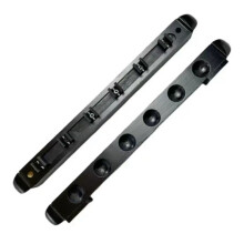 Wood Snooker Rod Hanging Bracket Wall-Mounted 6-Slot Pool Rod Holding Stands Billiard Accessories Black
