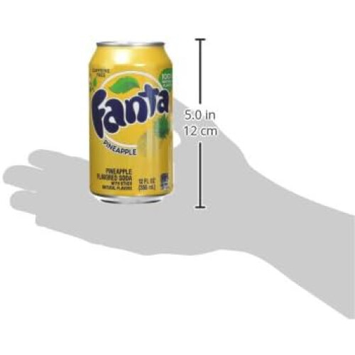 Fanta Pineapple 355ml (Pack of 24) 1