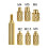 Heat Set Insert Soldering Iron Tip  M2-M6 Hot Melt Inset Nut Brass Embedded Thread Insertion Kit for Plastic EU PLUG 5