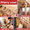 Woodworking Carpenter Square Hole Scribing Ruler Measuring Ruler with Angle Pin Construction Precision Woodworking Tool 3