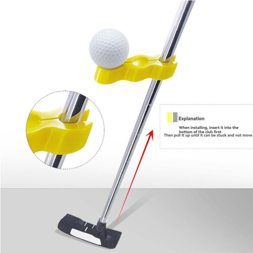 Portable  Putting Trainer Putt Training  Putter Balancer for Putting Straight  Practice  Training Aids 2