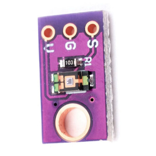 TEMT6000 Led Light Sensor TEMT6000 Photosensitive Sensor for Electronics Photosensitive Ray Test the Ac Intensity Module 1