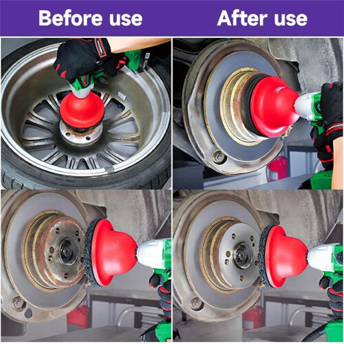 2pcs Coarse Cleaning Discs Diameter 150mm CSD Disc Nylon Fabric Disc for Processing, Metal, Wheel Hub Cleaner 2
