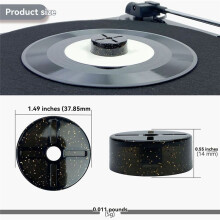 Vinyl Record LP45 RPM Adapter Turntable Phonograph Audio Conversion Base for 7 Inch EP Record Vinyl Gramophone
