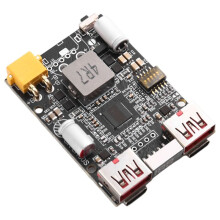 Módulo de Carga DC5-20V 2-7S 100W, Carga Rápida, Placa Base Móvil, Compatible con Batería de Litio, Fosfato de Hierro y Litio, A