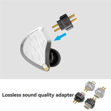 HIFI QDC Buchse 0,78 2 Pin Stecker Kopfhöreradapter für SHUOER CONDUC TOR/SINGER B