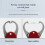 Portable Fish Control Device Fish Control Device Fish Catching Pliers Hook Fish Control Device Set Red + Pincette 8