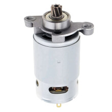 Moteur CC 21 V RS550 pour Scies Électriques Alternatives, 8 Dents, Haute Puissance avec Engrenage Hélicoïdal
