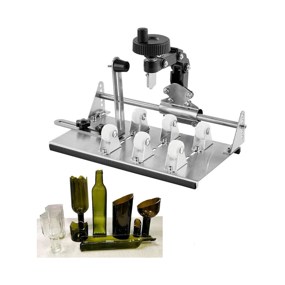 Glass Bottle Cutter Kit, Diy Precision Glass Cutter For Square, Round And Irregular Bottles, Glass Cutting Tool Kit 4712511952568