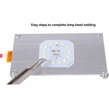 LED Lamp Remover Ptc Heating Plate 600W BGA Demolition Chip Welding Soldering Station Aluminum Soldering Station EU Plug