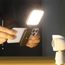 Portable Selfie Fill Light Rechargeable 3 Modes Adjustable Brightness Clip for Mobile Phone Computer Fill Light