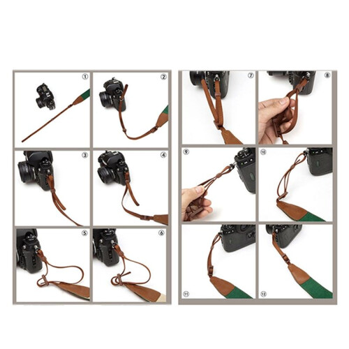 4 Set Camera Strap Buckle, Split Triangle Ring Replacement, Durable Belt Hook for Digital Camera Shoulder Straps 2