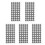 10 Sheets Scanner Reflective Film 6mm 3d Scanning  Marking Points Dots Reflection Markers the Pet  Dots 5