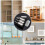 Fixed Support Self-Tapping  Screw, with Rubber Sleeve Screw Plate Support Partition Bracket, Suitable for Furniture 4