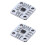 2Pcs AS5600 Module de Capteur de Mesure D'Angle D'Induction D'Encodeur Magnétique 12 Bits Haute Précision 1