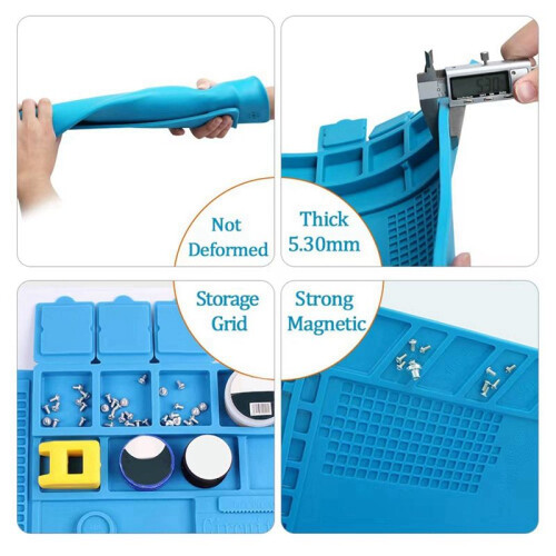 Maintenance Work Heat Insulation Mat Anti-Static Heat Insulation Solder Mat High Temperature Maintenance Platform 2