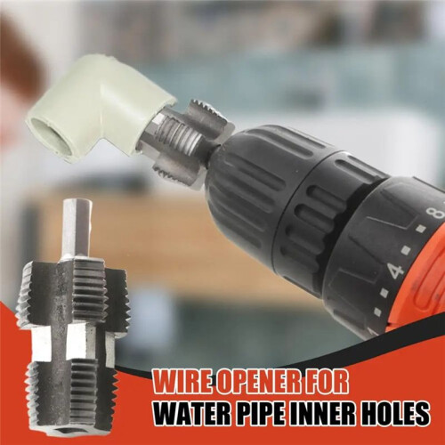 4/6 Points+6 Cents /1 Inch PPR Water Pipe Internal Thread Opener Tapered Pipe Thread Tap Water Pipe Thread Opener Tools 2