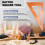 Multipurpose Triangles Ruler with Positioning Slide Universal Measuring Marking Tool for Carpenters,Layout Measuring 5