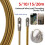 Universal Wire Lead Threading Device Tool Rope Pulling Device for Electricians with Pulley Threading of Cable Wire, 5M 4