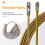 Universal Wire Lead Threading Device Tool Rope Pulling Device for Electricians with Pulley Threading of Cable Wire, 5M 3