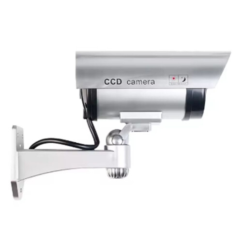 Dummy Säkerhetskamera Utomhus Falsk CCTV Surveillanc Kamerasystem LED för Fastighetsföretag Hemsäkerhet 1