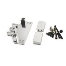 Para Mn86 Mn128 Rc Piezas de Actualización de Coche Montaje Servo Varillas de Enlace Frontal Soporte Conjunto Accesorios Piezas Plata