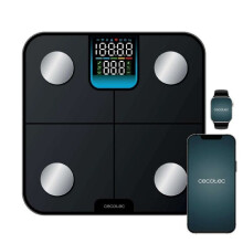 Cecotec Slimme Badkamerweegschaal met App Surface Precision HealthySmart. Bluetooth en 25 Parameters