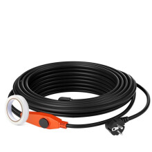 Cabo Aquecedor Antigelo-Duoku-9 m-com Termostato Integrado-Para Proteger os Canos Contra o Gelo no Inverno-Adequado para PVC