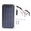 10 W 18 V Solarladegerät halbflexibel schwarz 2