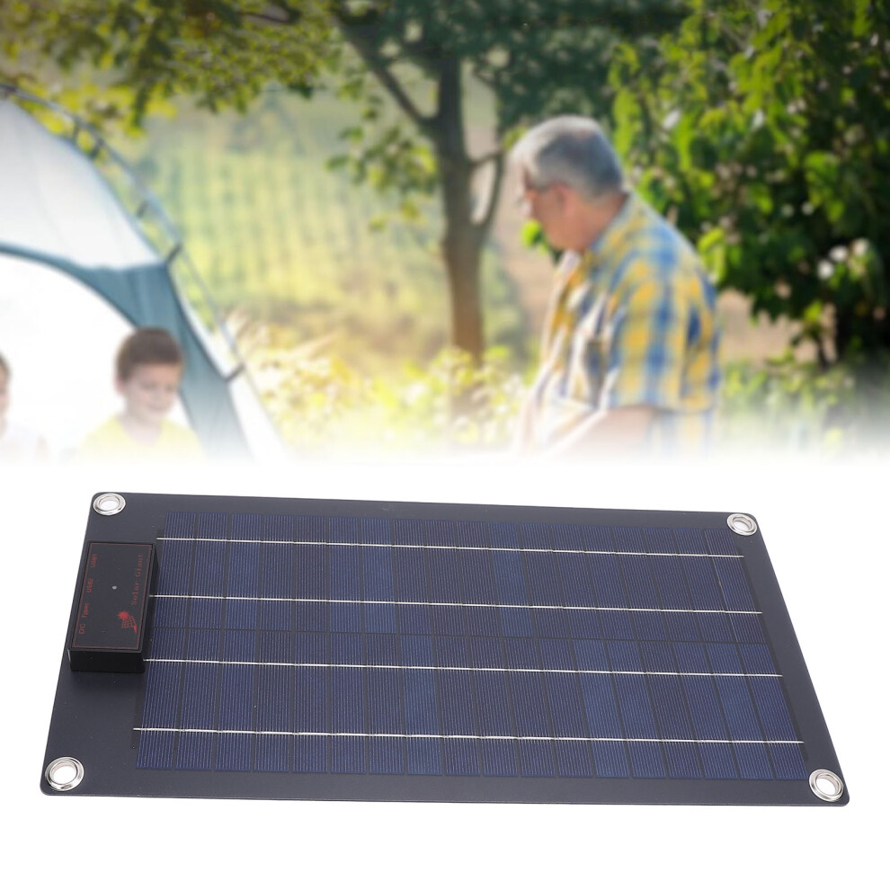10W 18V Solar Panel Charger, Semi-Flexible, Usb Battery Pack 3051387713257