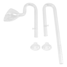 16 mm Aquarium Glass Inflow Outflow Lily Pipe Tube Fish Tank Aquatic Water Plant Canister Filter Suction Cup Hose Set