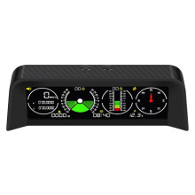 X90 Car Electronic Digital GPS Speedometer - Display Tilt Meter Altimeter Compass Car Level Incline Balancer