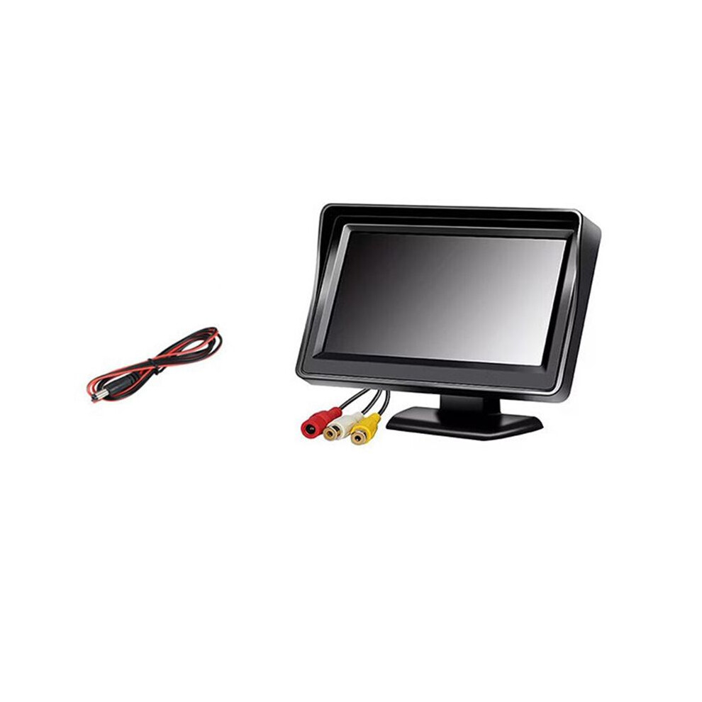 Rear View Camera Wide Degree 4.3Inch Tft Lcd Display Or Monitor Waterproof Night Vision Reversing Backup, Monitor 6031951702488